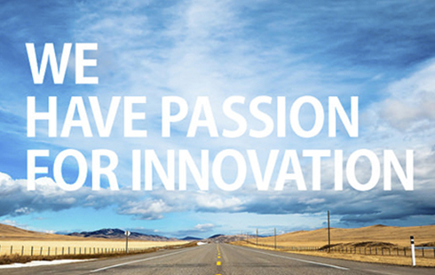 WE HAVE PASSION FOR INNOVATION